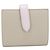 Céline Celine Bi-fold Wallet in Beige