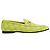 Gucci Jordaan Mocassini in tela monogramma GG Verde Giallo