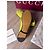 Gucci Jordaan Mocassini in tela monogramma GG Verde Giallo - vista 10