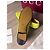 Gucci Jordaan Mocassini in tela monogramma GG Verde Giallo - vista 12
