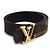 Cintura reversibile Louis Vuitton LV Dimension Marrone