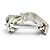 Hermès Hermes Vintage 1970s Ceinture SV800 Scarf Ring Argento - view 2