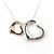 Tiffany & Co Collana con pendente Tiffany Elsa Peretti Open Heart Argento D'oro
