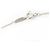 Tiffany & Co Collana con pendente Tiffany Elsa Peretti Open Heart Argento D'oro - vista 8