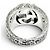 Gucci Silver 925 Interlocking G Band Ring Silvery - view 4
