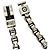 Collana a catena Monogram in argento 925 Louis Vuitton - vista 5