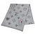 Louis Vuitton Fransenstola aus grauer Wolle und Polyester Braun
