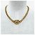 Collana Chanel Vintage 96A Coco Mark Turnlock D'oro - vista 4