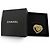 Broche Chanel L25K Coco Mark Heart Rhinestone Dourado - vista 2