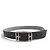Hermès Cinto HERMES Cape Cod 32mm Woolly Prateado com Fivela de Pino Marrom - vista 2