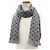 Stola in lana classica Monogram Louis Vuitton Marrone - vista 2