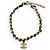 Collana Choker CHANEL Vintage 96P Nero D'oro - vista 3