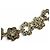Collana Chanel I25C Coco Mark Flower Rhinestone D'oro - vista 4