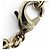 Collana Chanel I25C Coco Mark Flower Rhinestone D'oro - vista 7
