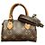 Borsa a tracolla Louis Vuitton Mini Speedy Marrone