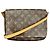 Borsa a tracolla corta Musette Tango Louis Vuitton Marrone