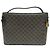 Céline Beauty Case Celine motivo Macadam Marrone Nero - vista 2