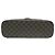 Céline Beauty Case Celine motivo Macadam Marrone Nero - vista 3