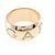 Bulgari Anello Monologo in oro rosa Bvlgari - vista 3