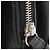 Borsa a tracolla Chanel 50755 in pelle di vitello granulata nera Nero - vista 6