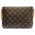 Borsa a Spalla Louis Vuitton Monogram Musette Tango Marrone - vista 2