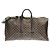 Louis Vuitton Damier Keepall Bandoulière 55cm Borsa Boston Damier ebene