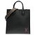 Handtasche Louis Vuitton Epi Sac Plat PM Schwarz