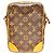 Louis Vuitton Danube Schultertasche Braun Monogramm - Ansicht 2