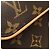 Pochette Florentine Monogram Louis Vuitton Vita Marrone - vista 5