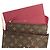 Borsa a tracolla Louis Vuitton Monogram Pochette Felicie Marrone - vista 10