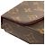 Borsa a tracolla Louis Vuitton Monogram Pochette Felicie Marrone - vista 5