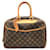 Borsa Louis Vuitton Monogram Bowling Vanity Marrone