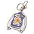 Portachiavi e charm Illustre in pelle stampata viola e ottone Louis Vuitton LV Varsity Jacket Porpora - vista 2