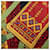 Sciarpa in seta Hermès Black Brins d Or 90 Nero - vista 2