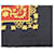 Sciarpa in seta Hermès Black Brins d Or 90 Nero - vista 3