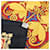 Sciarpa in seta Hermès Black Brins d Or 90 Nero - vista 5