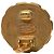 Orecchini a clip Chanel Gold CC placcati in oro ed smalto - vista 3