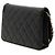Wallet On Chain Portafoglio con catena Chanel Black Caviar CC Filigree Nero - vista 2