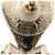 Orecchini Chanel Gold CC placcati oro strass perla finta goccia nastro push back D'oro - vista 3