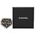 Spilla Chanel Coco Neige in resina nera CC, strass e perle finte Nero - vista 4
