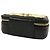 Chanel Black Extra Mini CC Quilted Golden Plate Vanity Crossbody Nero - vista 3