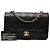 Chanel Black Medium Lambskin Diana Full Flap Nero - vista 7