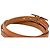 Bracciale Triple Tour Hermès Hapi 3 MM in pelle Swift marrone - vista 5