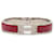 Bracciale Hermès Red Narrow Enamel Clic H PM Rosso  - vista 1