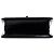 Chanel Black CC Quilted Patent Square Flap Nero - vista 3