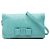 Salvatore Ferragamo Borsa a tracolla Ferragamo Blue Mini Padded Leather Viva Bow Turchese