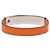 Bracciale Pousse Pousse in pelle arancione Hermès - vista 3