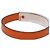 Bracciale Pousse Pousse in pelle arancione Hermès - vista 4