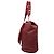 Borsa a tracolla verticale in pelle granulata rossa Gucci Rosso Bordò - vista 2