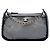 Clutch Chanel Black CC in mesh e agnello lucido con catena Nero